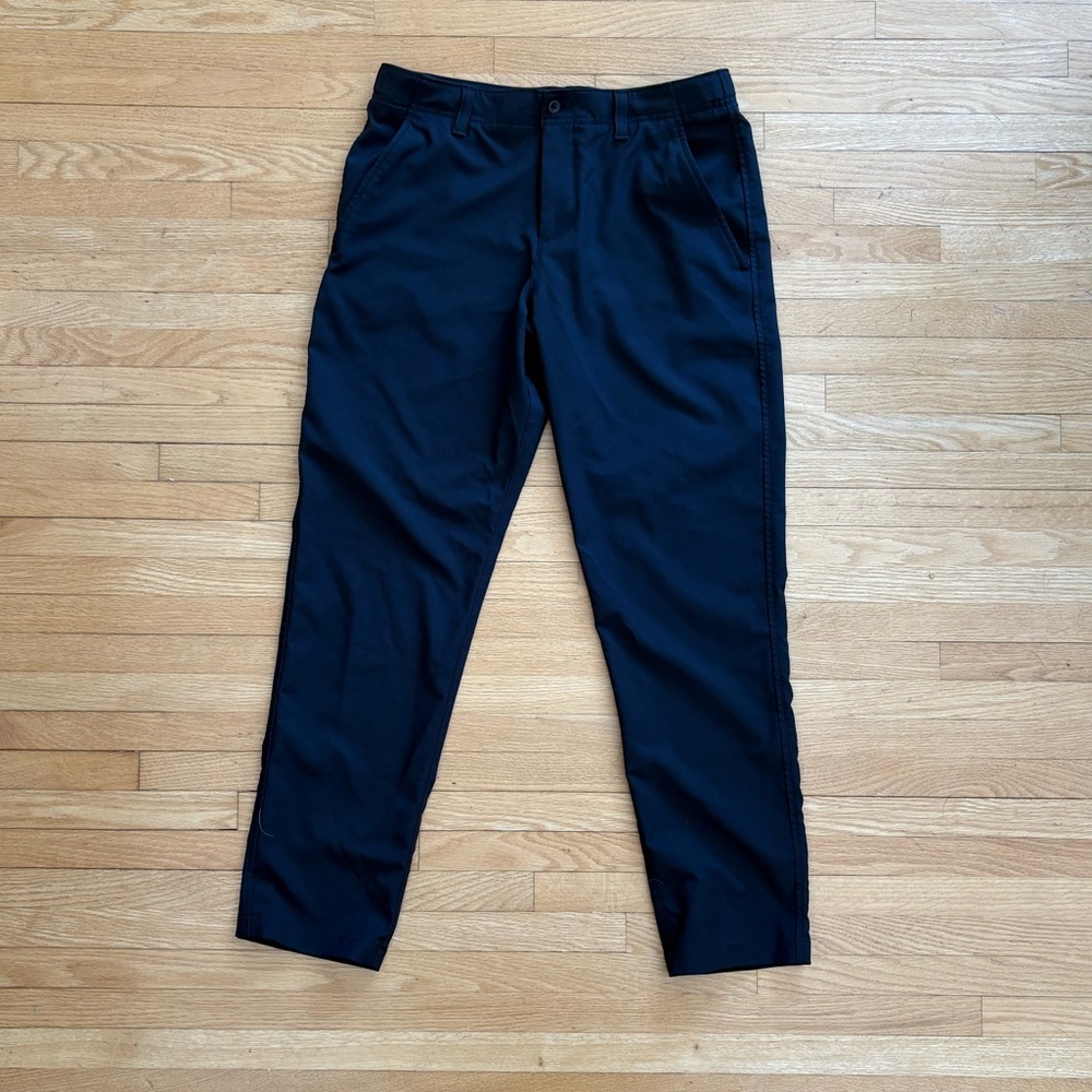 Boy’s Under Armour UA Matchplay Black Pants